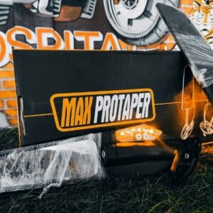MAX PROTAPER REAR SIDE MIRROR WINGLET ROTATE 360 WITH COMPLETE LIGHT ACCESORIES