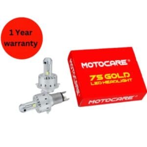 Motocare 7S LED Headlight (1 Piece) for Motorcycle and Car H4 Socket 40W 4000 Lu