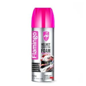 Flamingo Helmet Disinfecting Foam Cleaner 450ml, Motorcycle Helmet Foam Cleaner