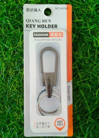 Durable Motorcycle Key Ring with Reflective Stripe for Bikers - Image 2
