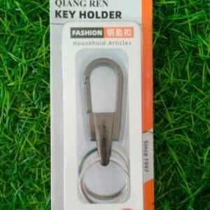 Durable Motorcycle Key Ring with Reflective Stripe for Bikers
