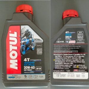 Motul 3000 20W-40 Motorcycle Engine Oil | Superior Performance and Protection fo