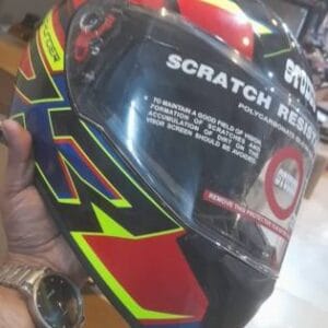 THUNDER SPOILOR D6 DECOR M B RED BLUE L